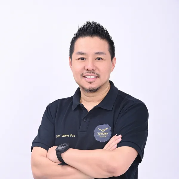 Portrait of Dato' James Foo, Principal Consultant at Authority Institute
